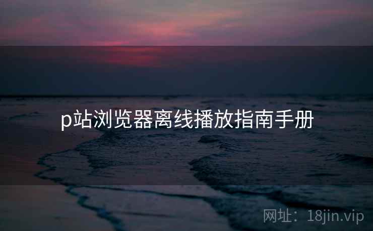 p站浏览器离线播放指南手册