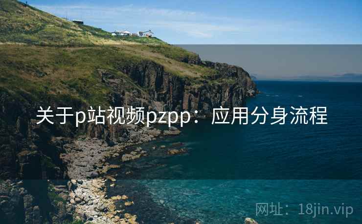 关于p站视频pzpp：应用分身流程