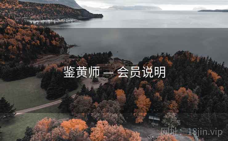 鉴黄师 — 会员说明